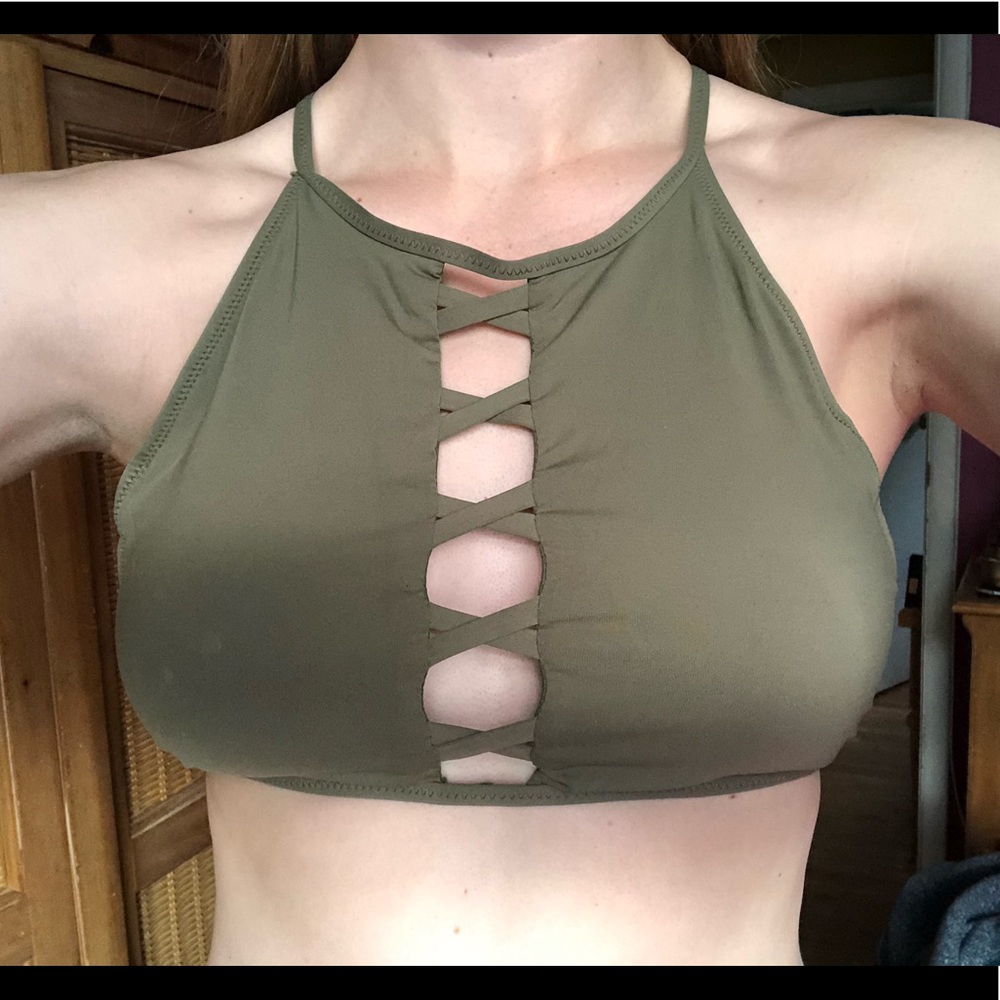 Garage bikini top and bottom